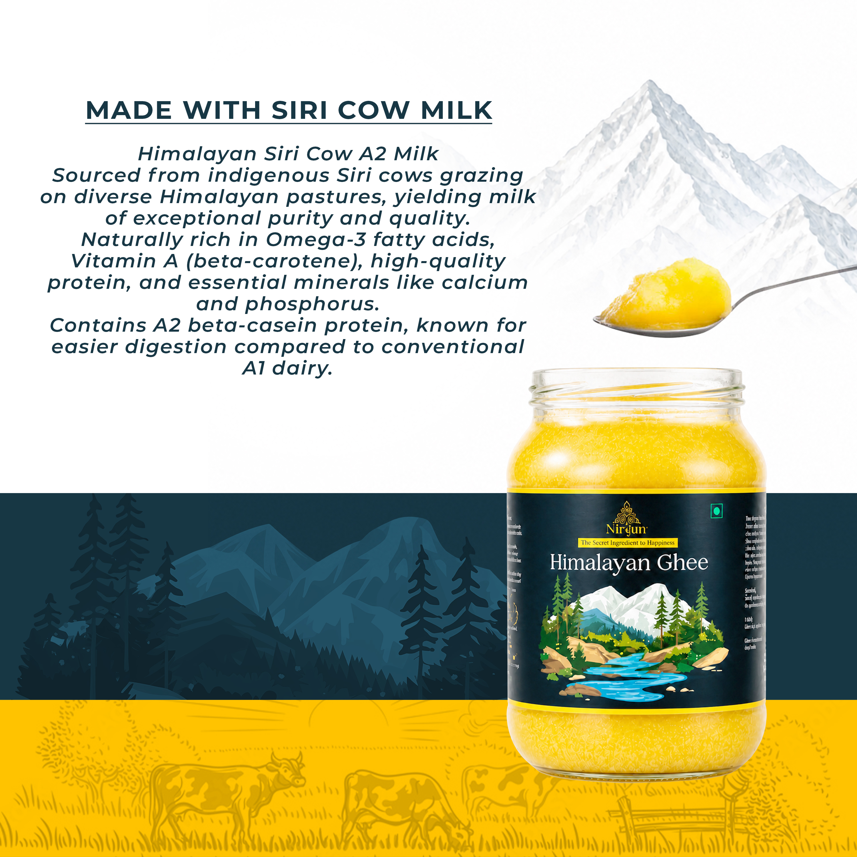 Siri Cow Milk — Himalayan A2 Milk